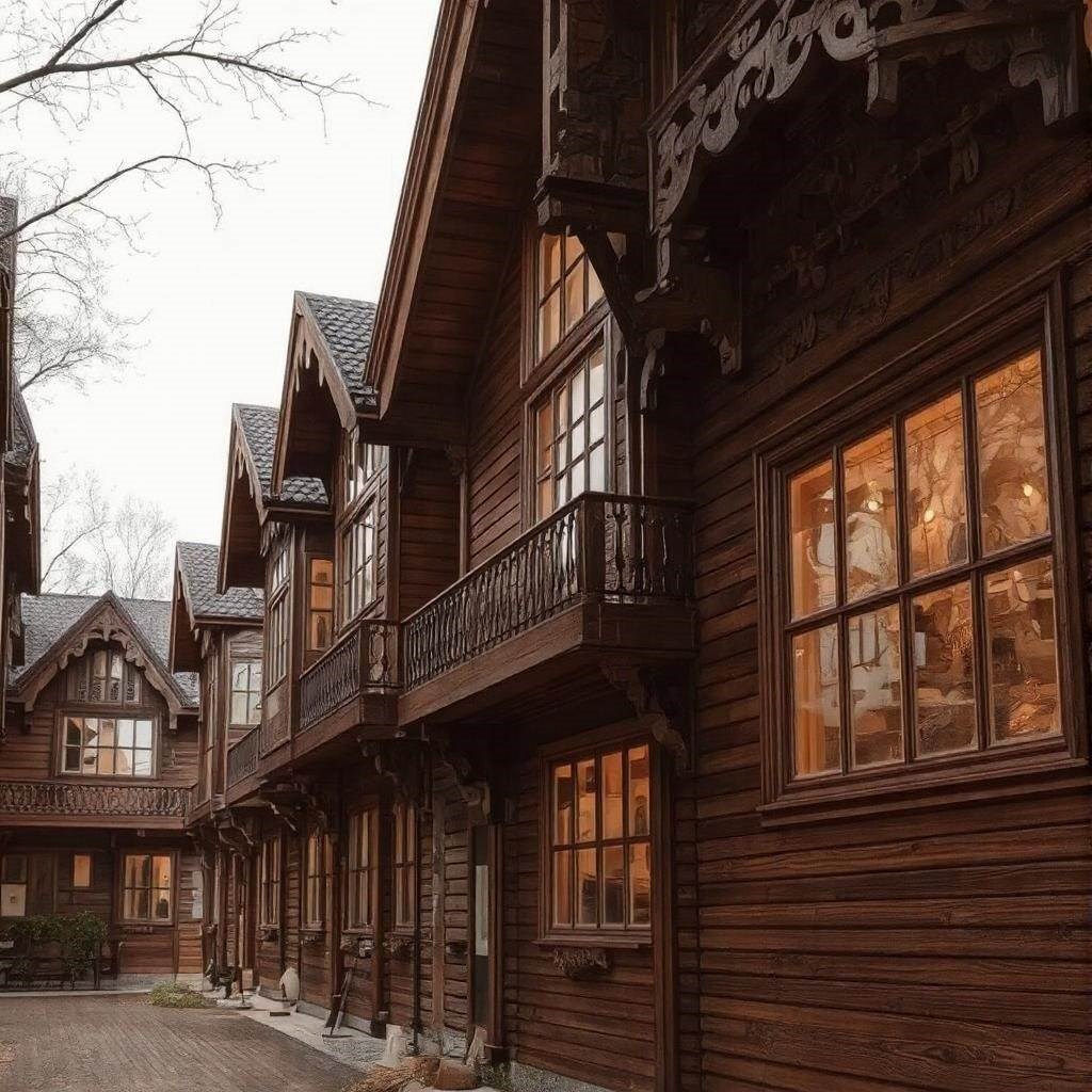 Domy z drewna litego